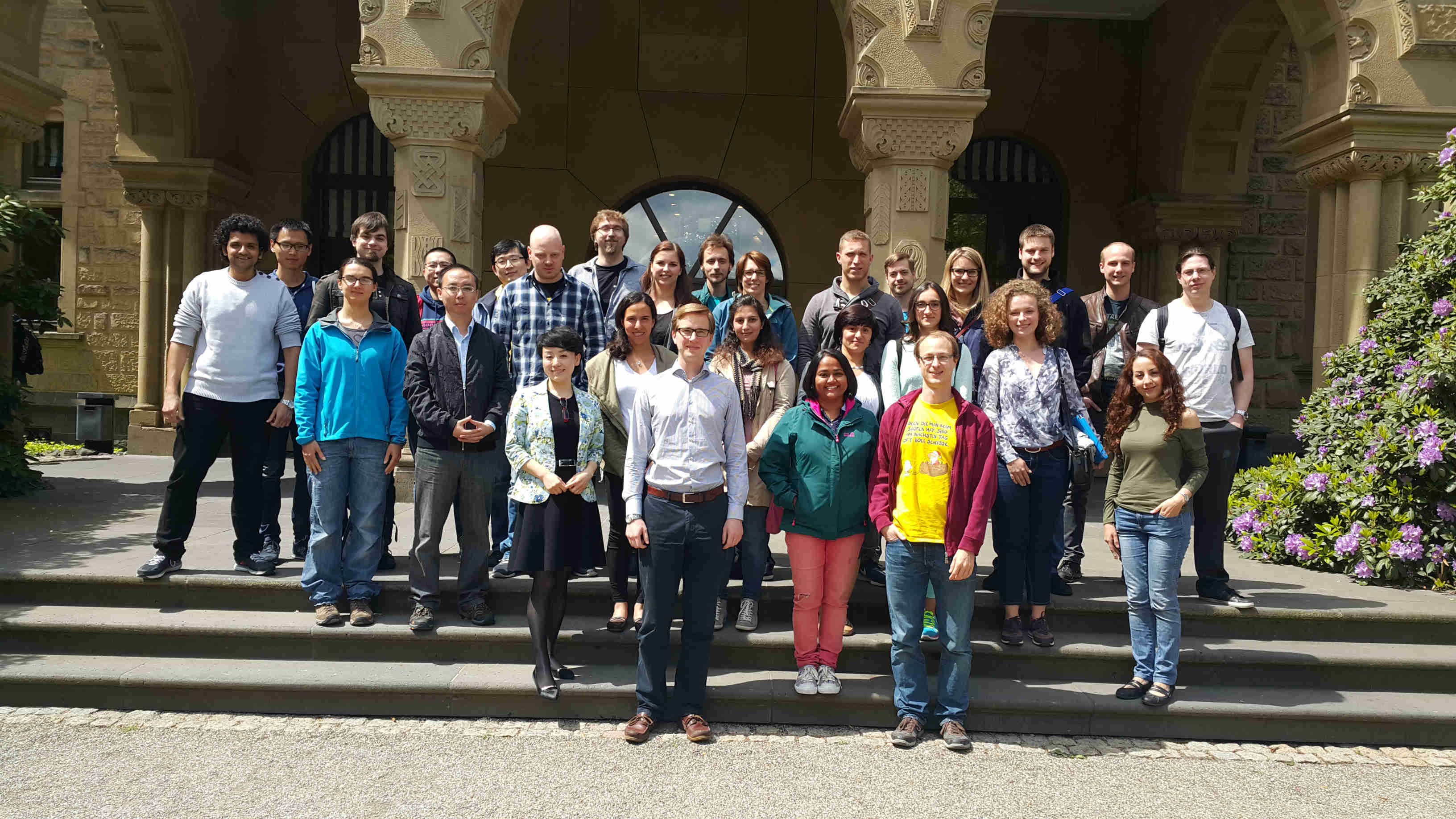 Foto: Participants of the conference Cell Physics 2014, 23.-26.9.2014, Saarland University, Saarbrücken.