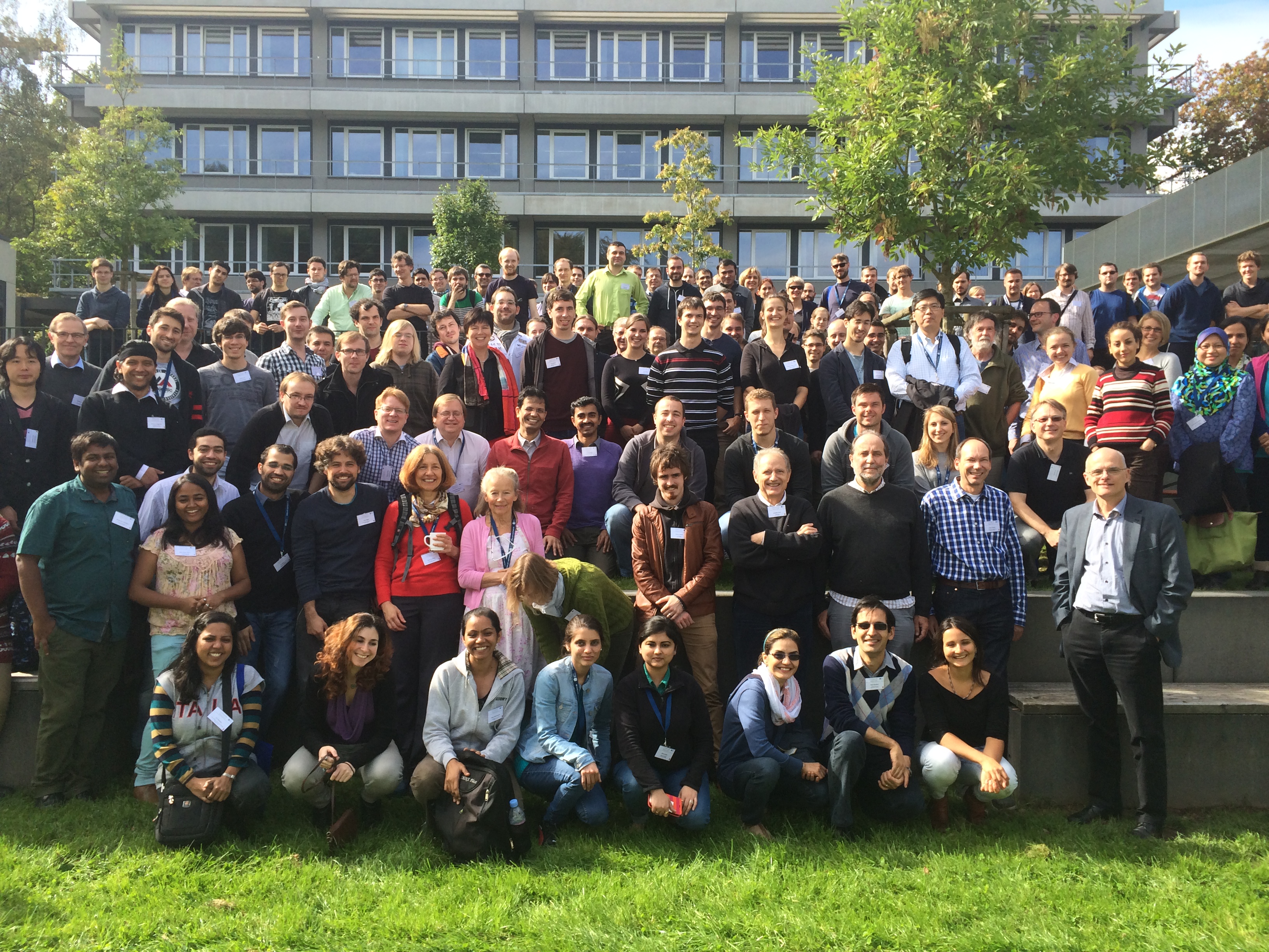 Foto: Participants of the conference Cell Physics 2014, 23.-26.9.2014, Saarland University, Saarbrücken.